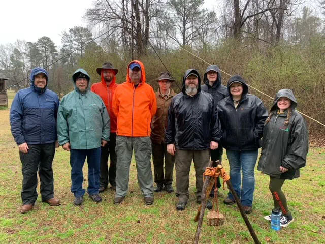 Group photo from IOLS training